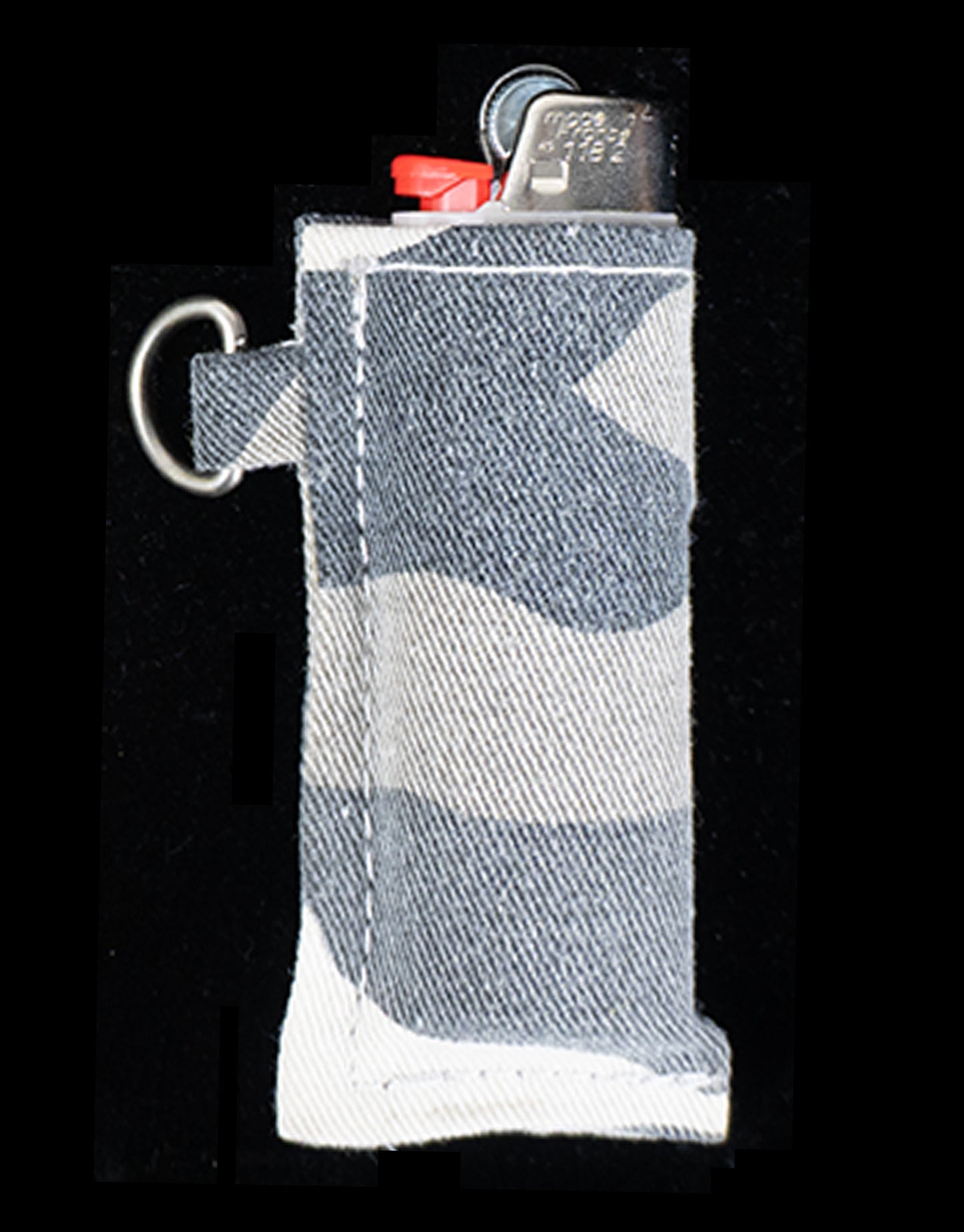 "WHITE CAMO" BIC Lighter Sleeve