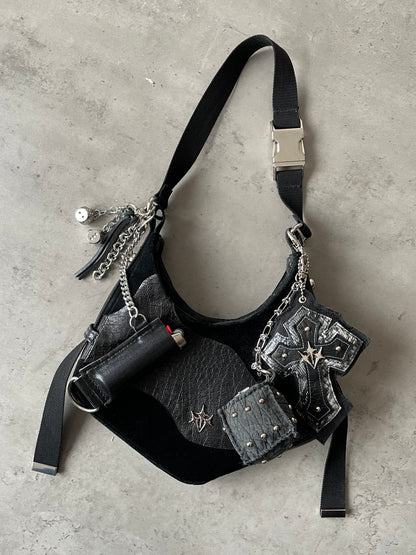"CHROME" Bag Charm
