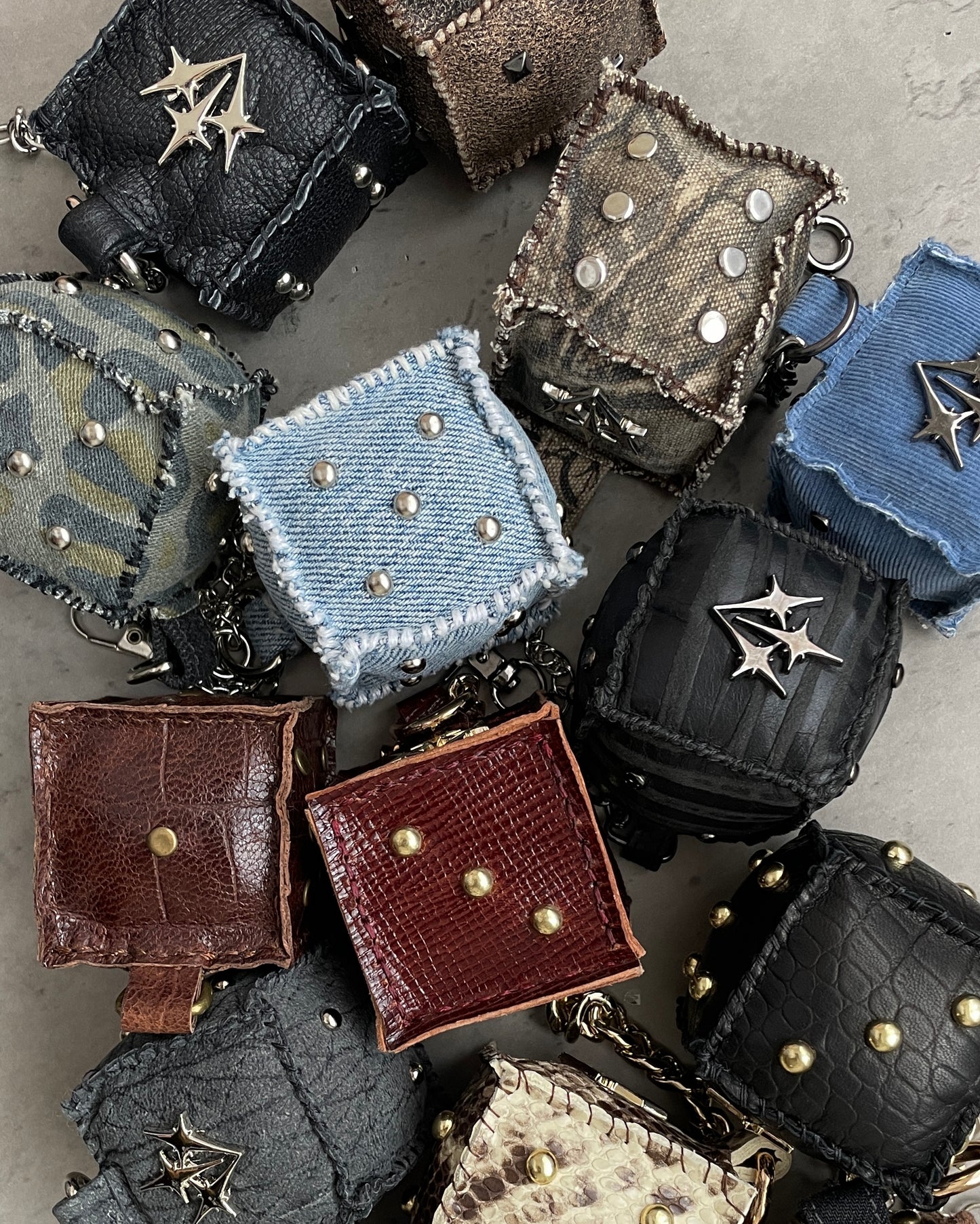 "BLUES" Dice Bag Charm