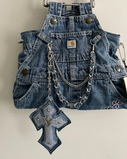 "GODDESS" Cross Bag Charm