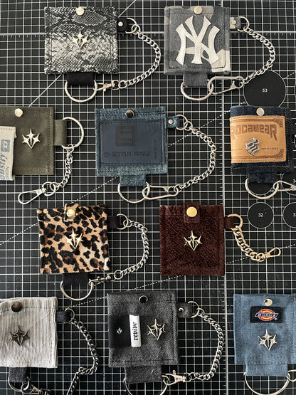 "BROWN VELVET" Mini Pouch