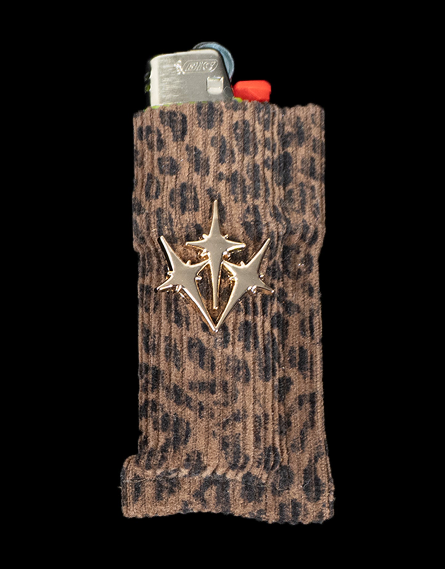 "LEOPARD" BIC Lighter Sleeve