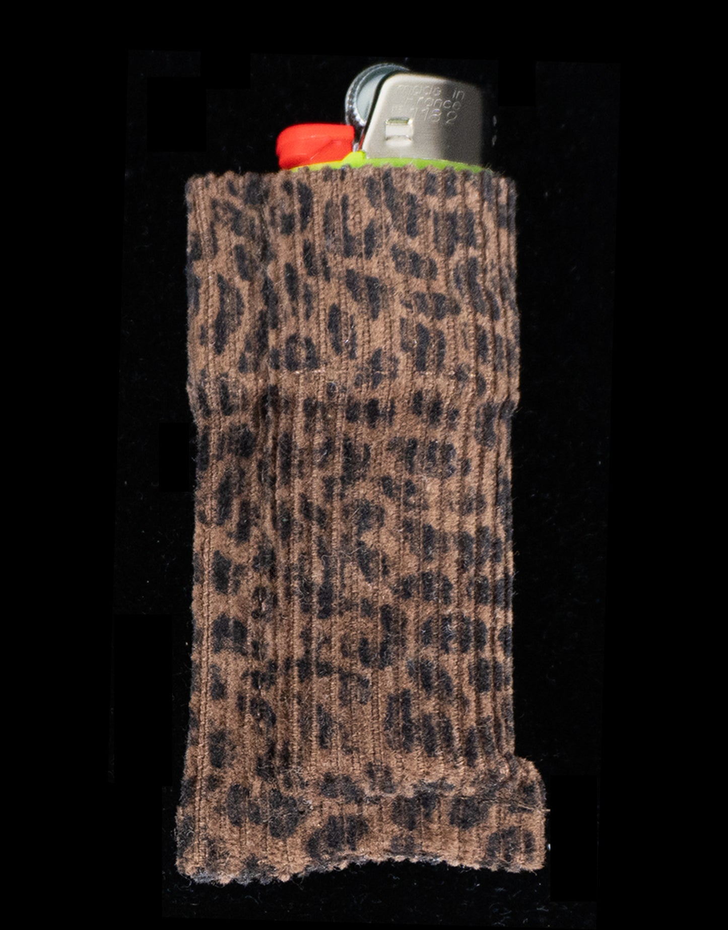 "LEOPARD" BIC Lighter Sleeve
