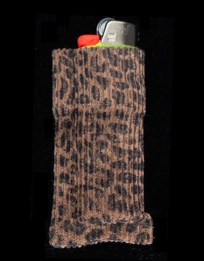 "LEOPARD" BIC Lighter Sleeve