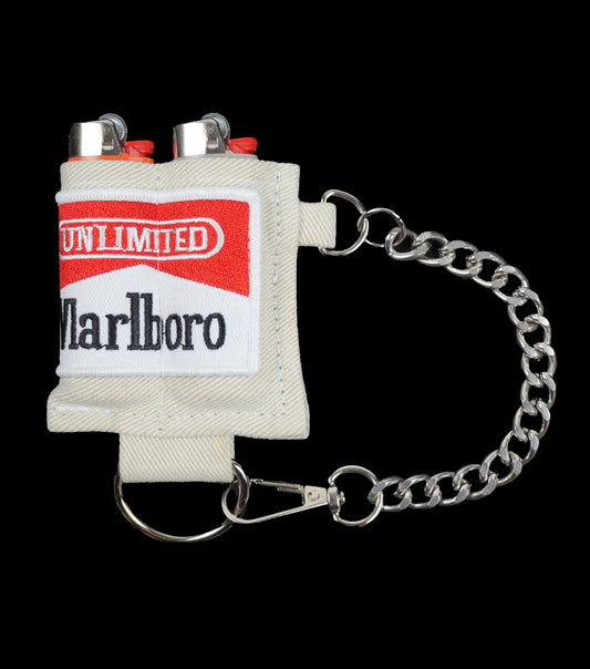 "MARLBORO" Double BIC Lighter Case