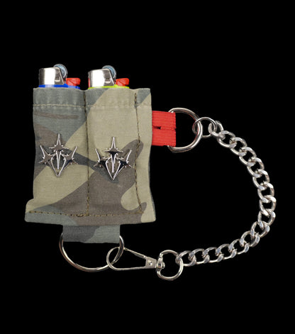 "MILITIA" Double BIC Lighter Case