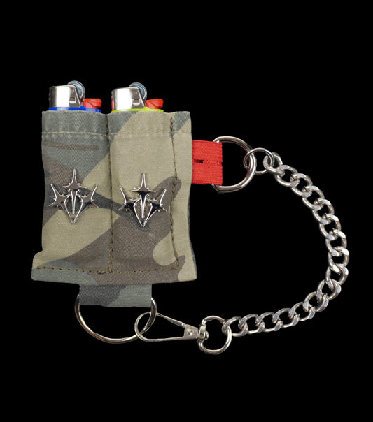 "MILITIA" Double BIC Lighter Case