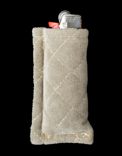 "QUILT" BIC Lighter Sleeve