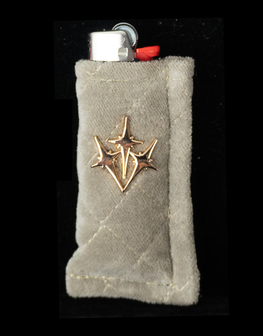 "QUILT" BIC Lighter Sleeve