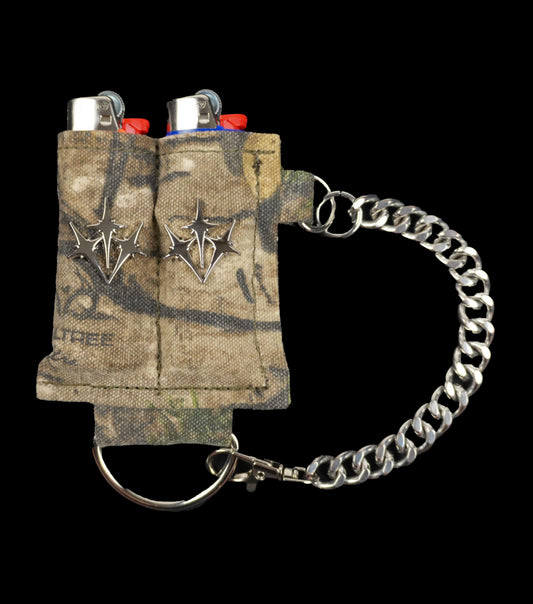 "REALTREE" Double BIC Lighter Case