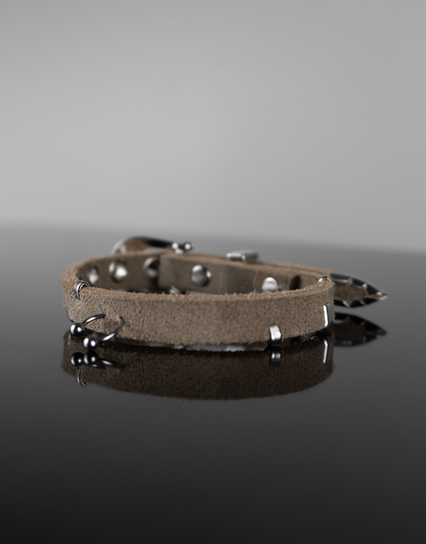 "BEIGE SUEDE" Belt Bracelet