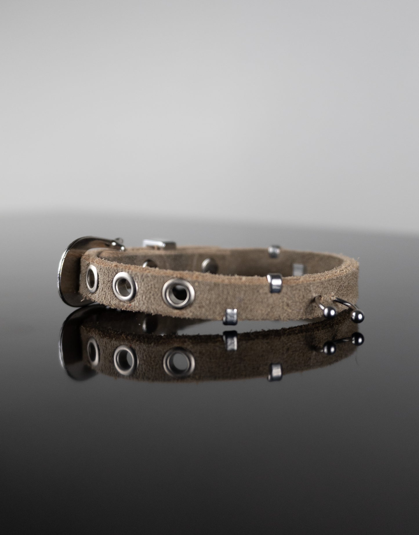 "BEIGE SUEDE" Belt Bracelet