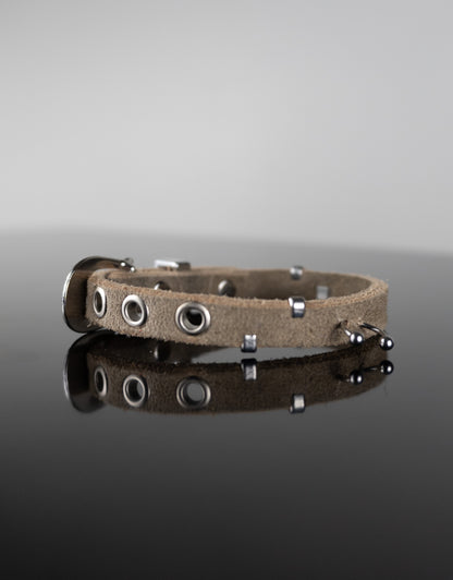 "BEIGE SUEDE" Belt Bracelet