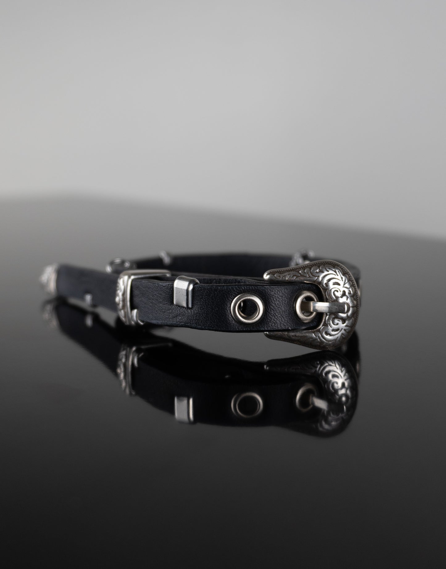 "BLACK" Belt Bracelet