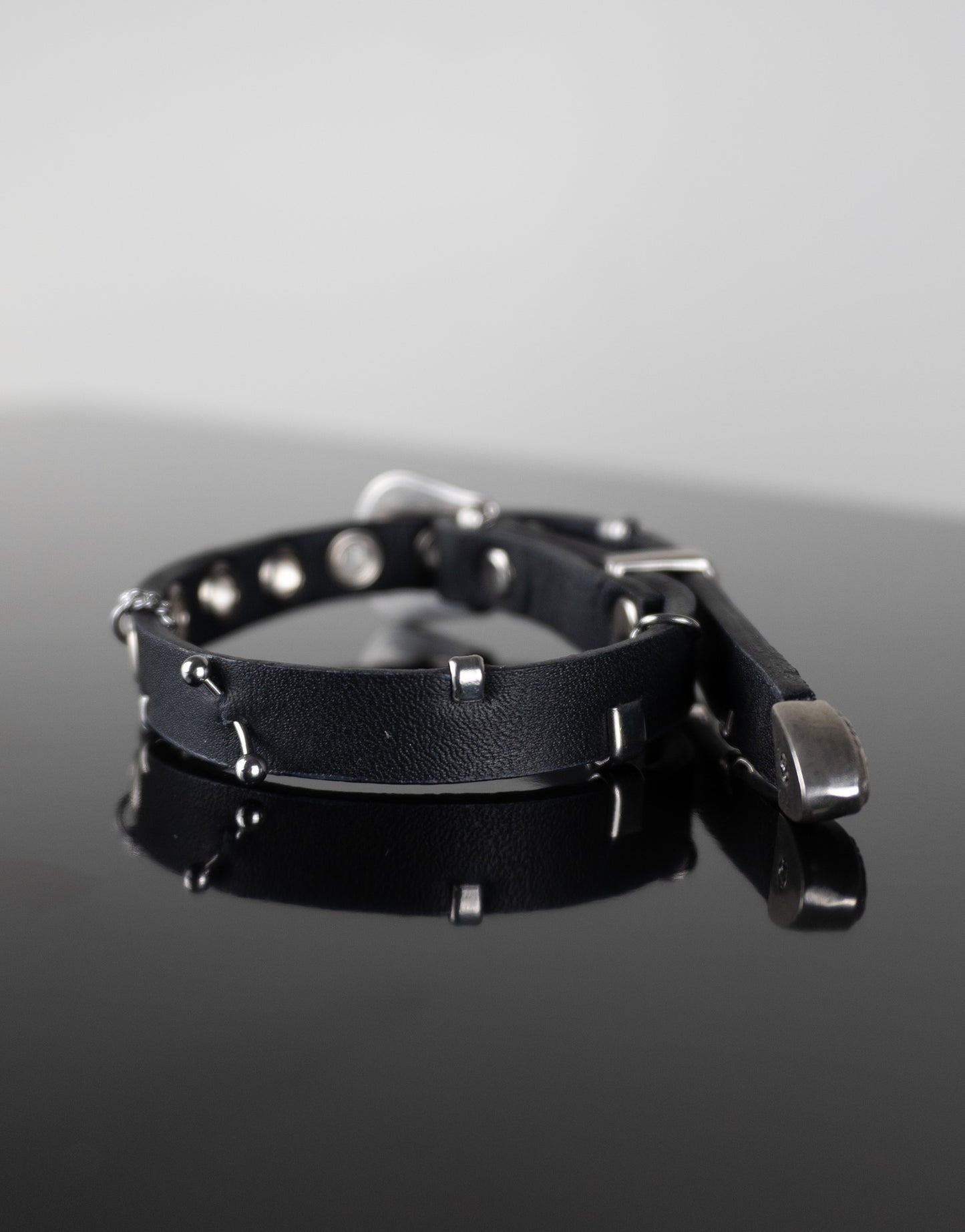 "BLACK" Belt Bracelet