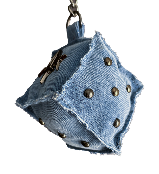 "BLUES" Dice Bag Charm