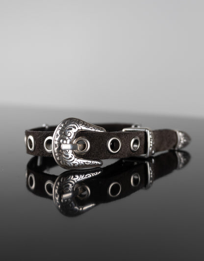 "BROWN SUEDE" Belt Bracelet