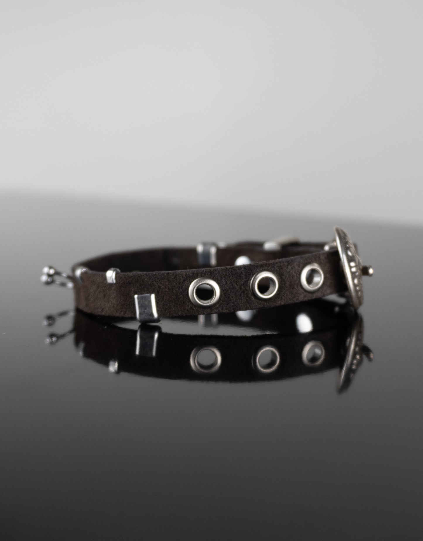 "BROWN SUEDE" Belt Bracelet