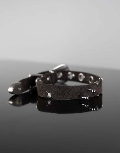 "BROWN SUEDE" Belt Bracelet