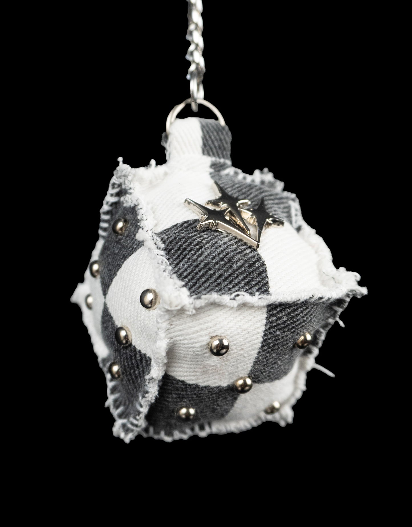 "CHECKERED" Dice Bag Charm