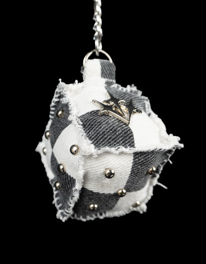 "CHECKERED" Dice Bag Charm