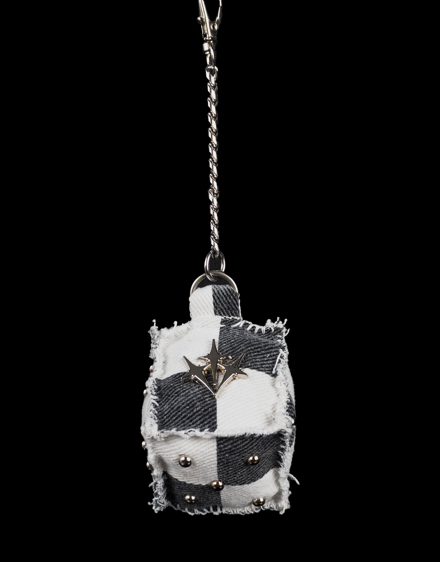 "CHECKERED" Dice Bag Charm