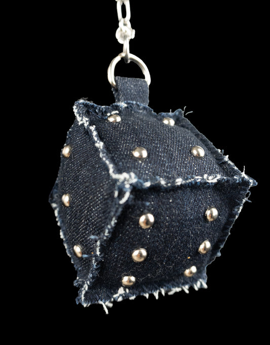 "INDIGO" Dice Bag Charm