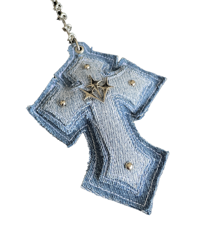 "GODDESS" Cross Bag Charm