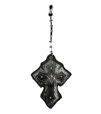 "FIXION" Cross Bag Charm