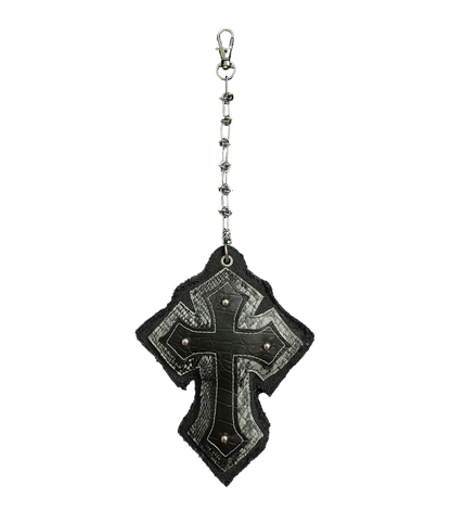 "FIXION" Cross Bag Charm