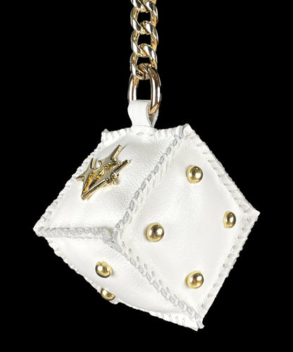 "IVORY" Dice Bag Charm