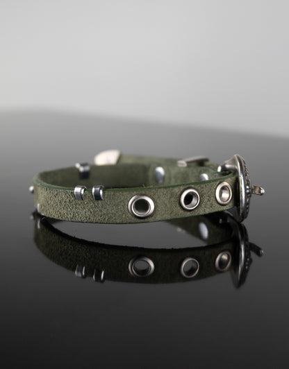 "GREEN SUEDE" Belt Bracelet