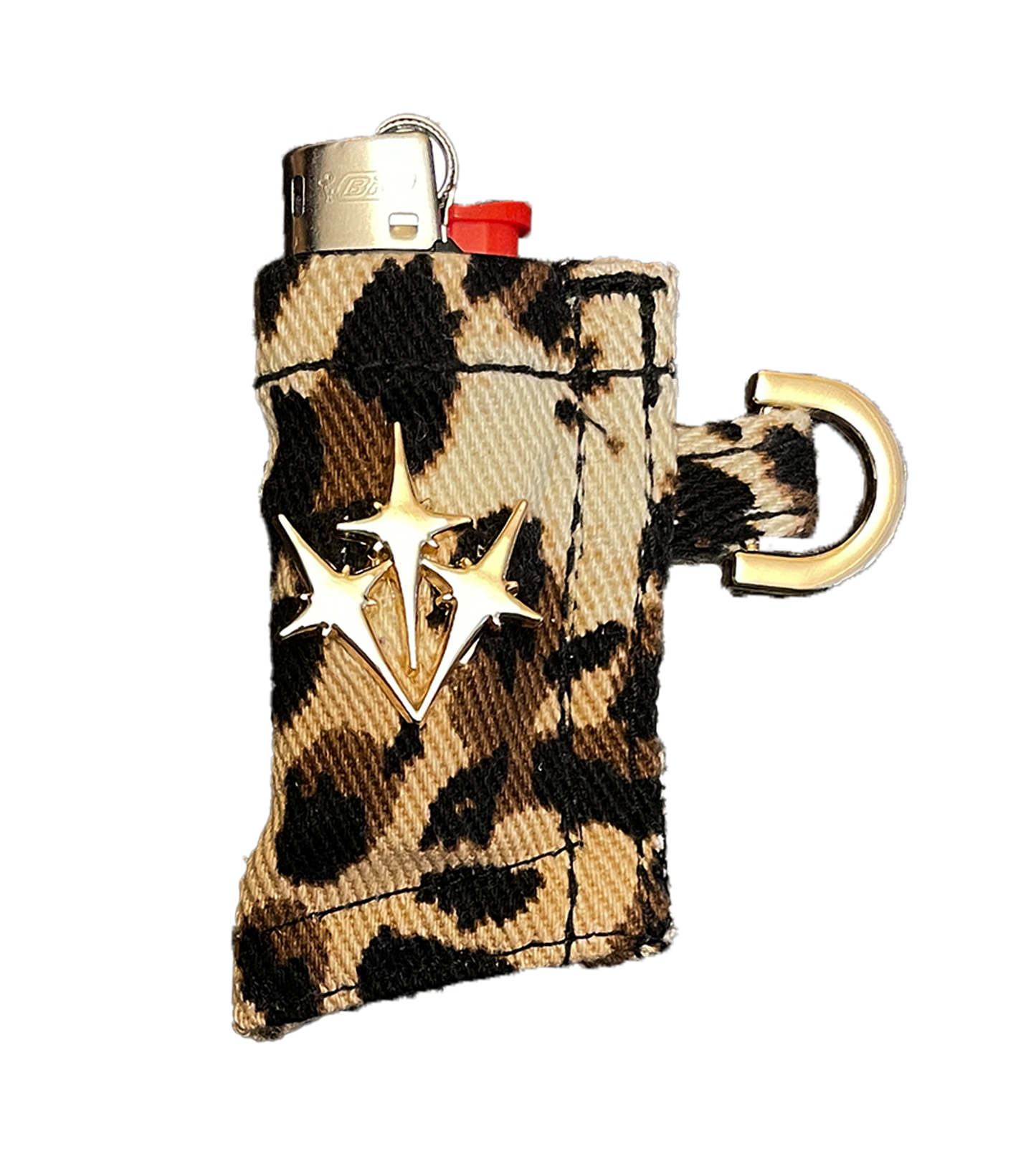 "LEOPARD" Mini BIC Lighter Sleeve