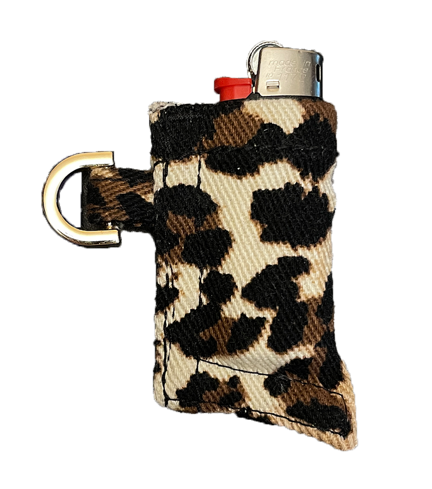 "LEOPARD" Mini BIC Lighter Sleeve