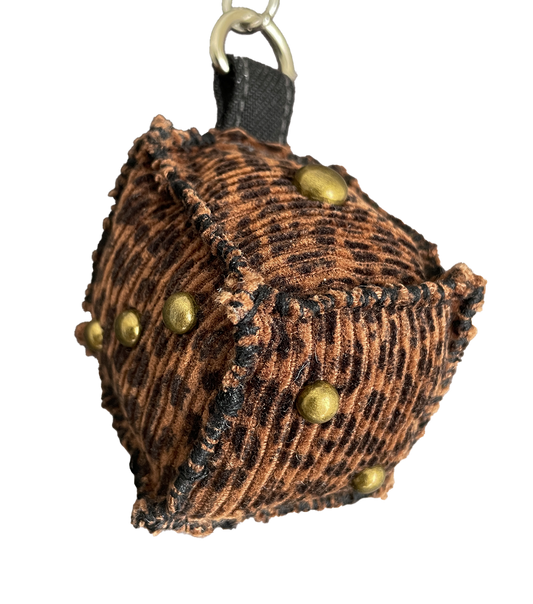 "LEOPARD" Dice Bag Charm