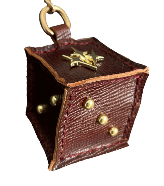 "MERLOT" Dice Bag Charm