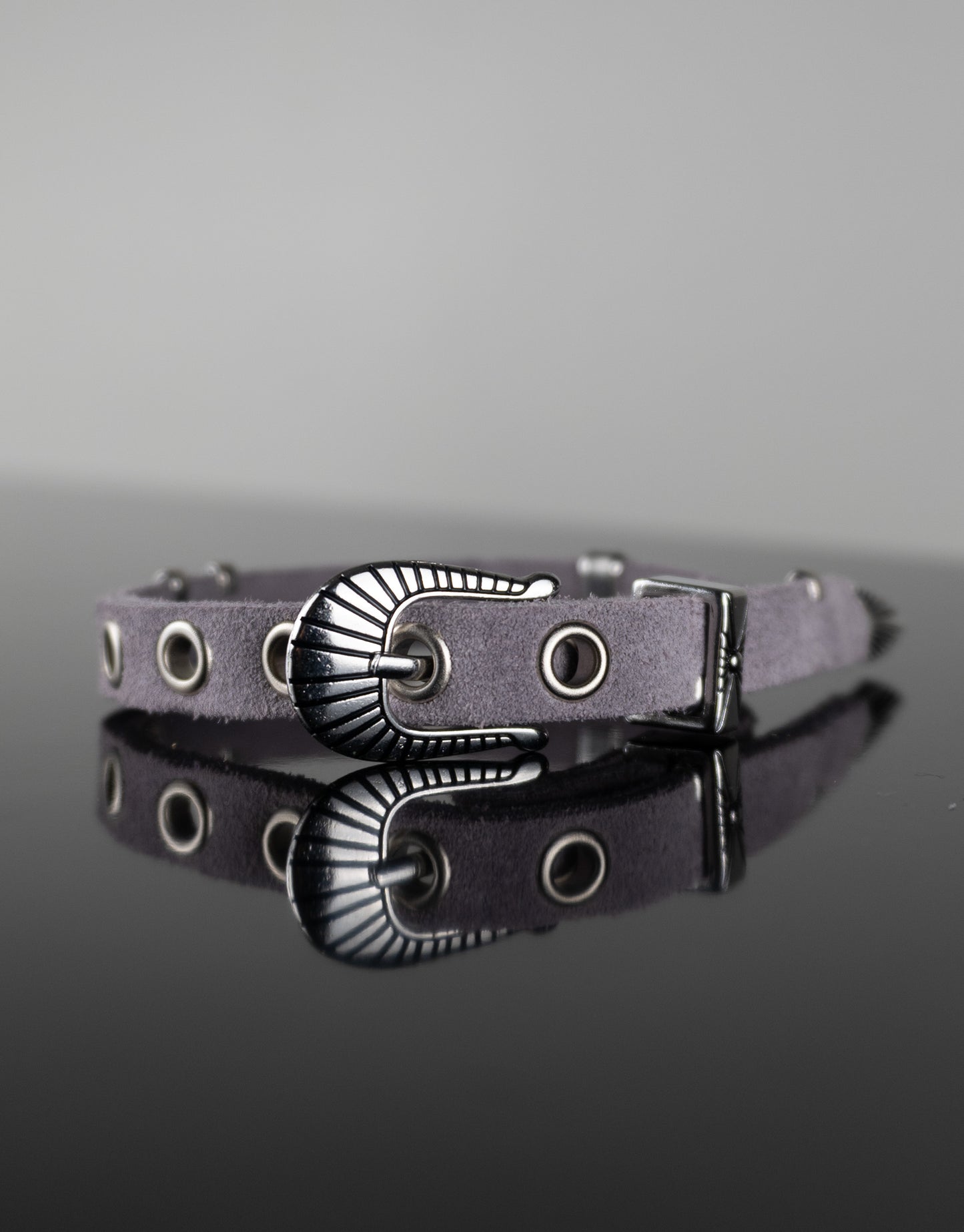 "PURPLE SUEDE" Belt Bracelet