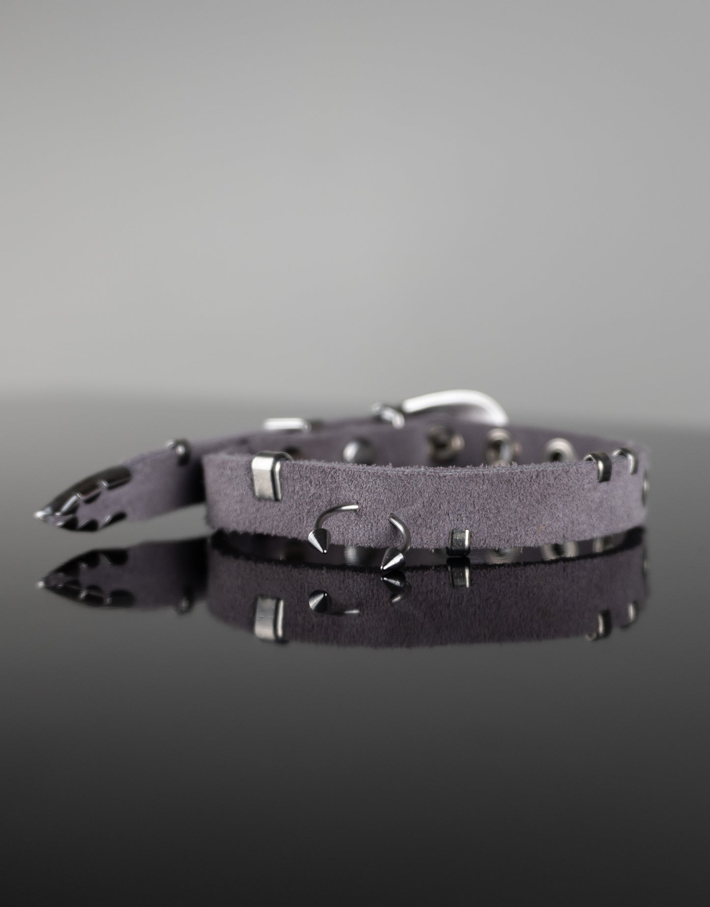 "PURPLE SUEDE" Belt Bracelet