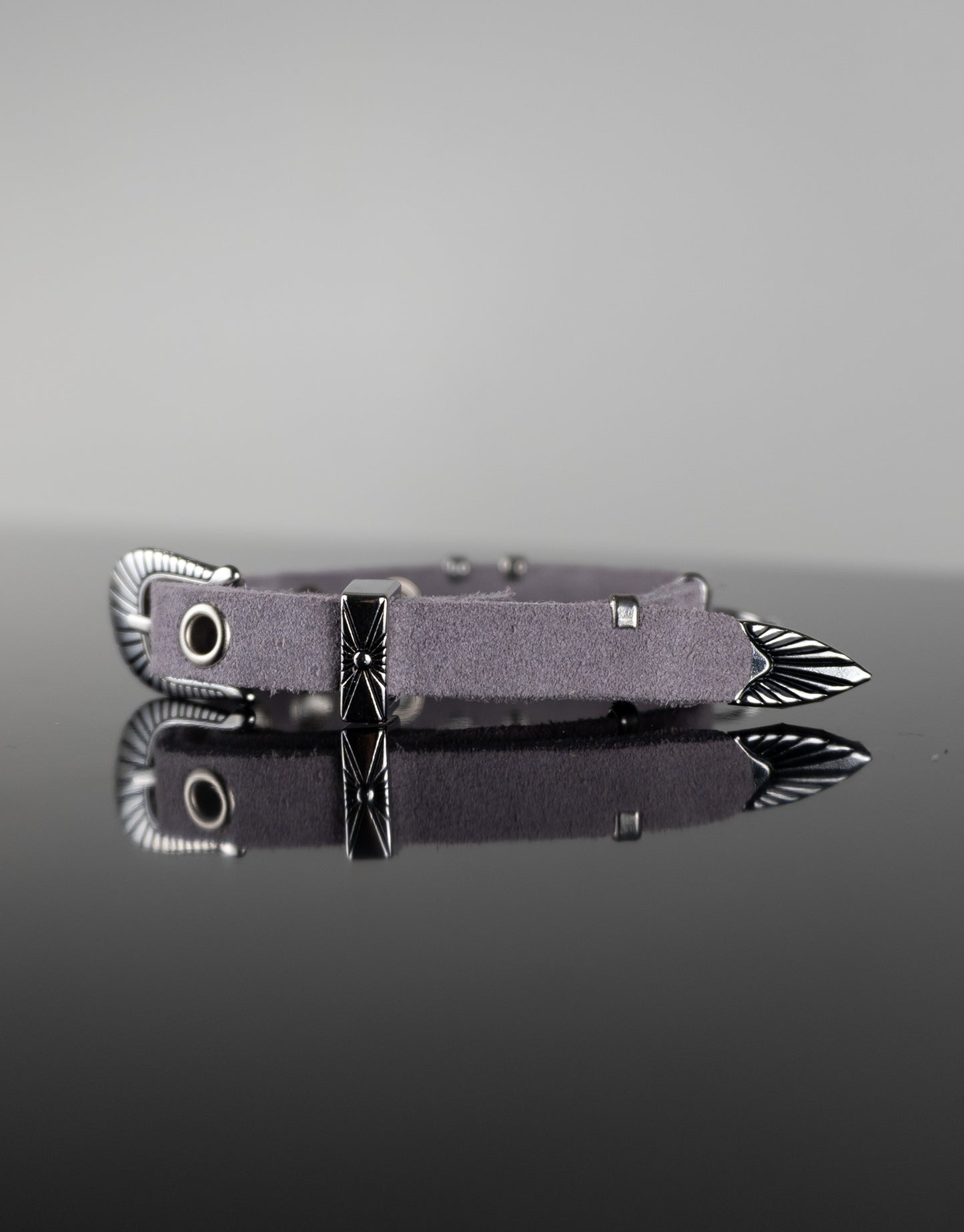 "PURPLE SUEDE" Belt Bracelet