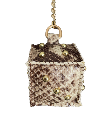 "REPTILIAN" Dice Bag Charm