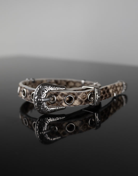 "SNAKESKIN" Belt Bracelet