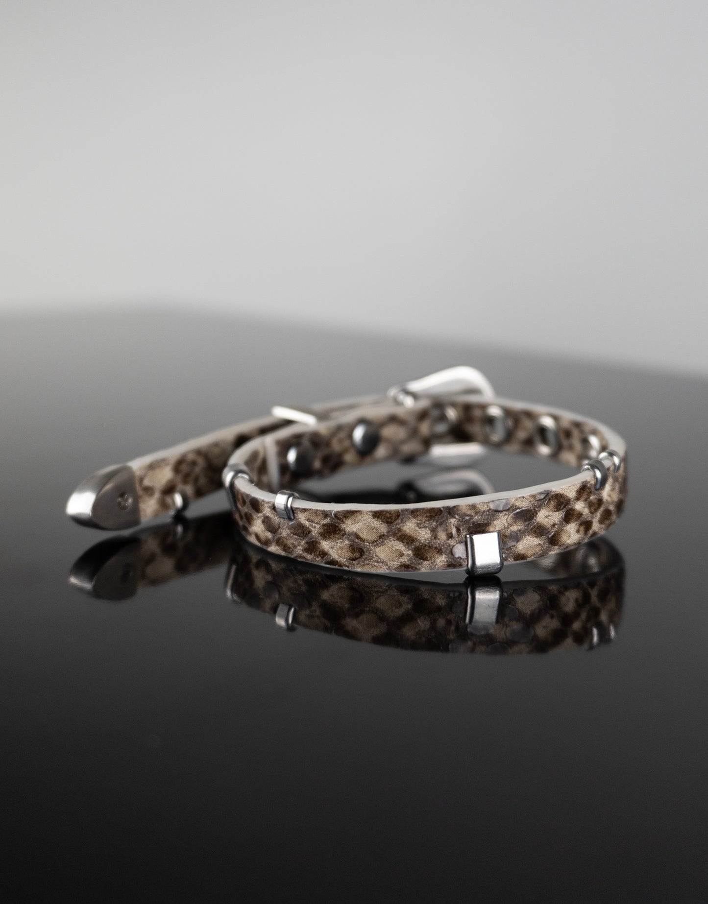 "SNAKESKIN" Belt Bracelet