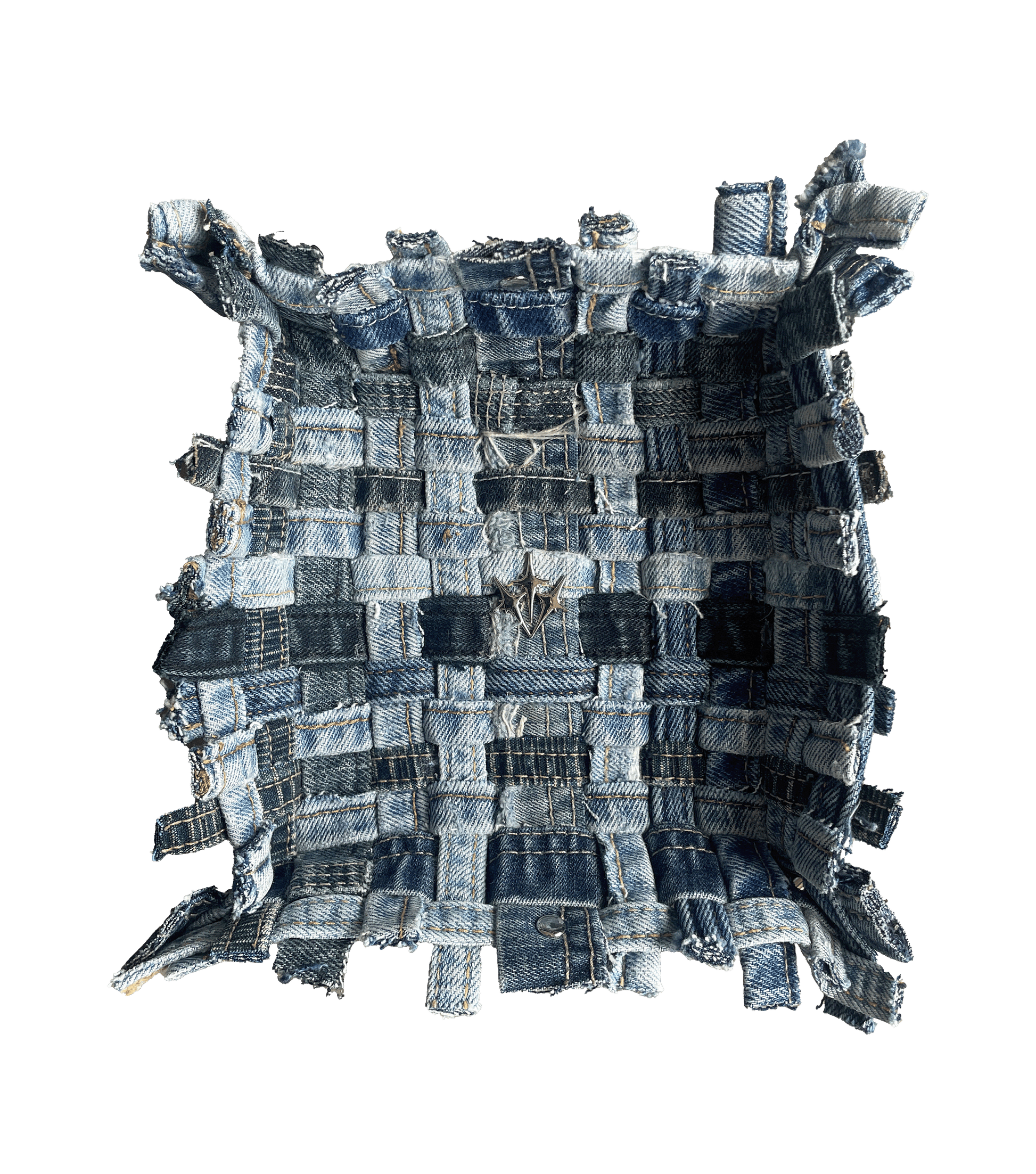WEAVED DENIM VALET TRAY - Visions of Humanity