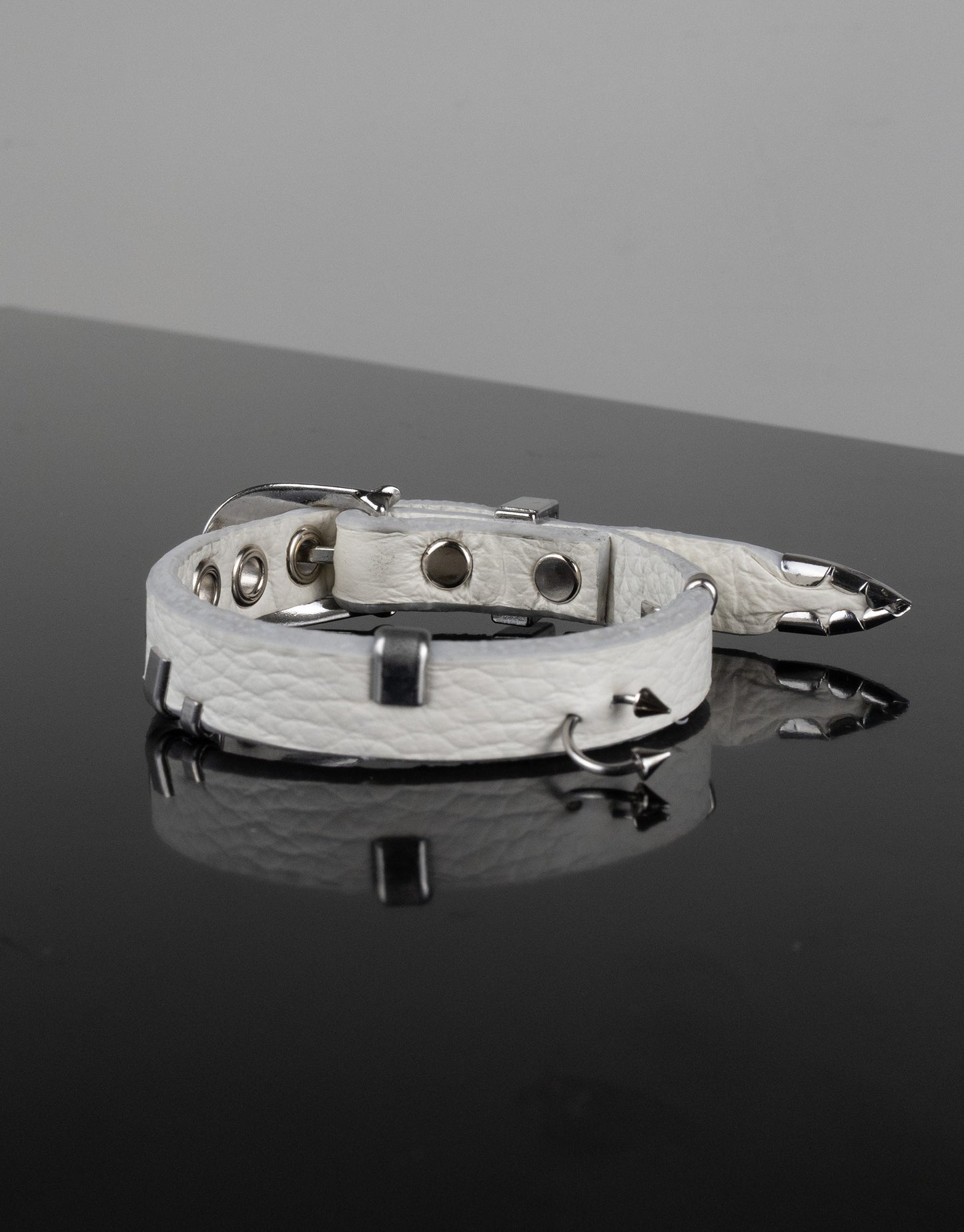 "WHITE" Belt Bracelet