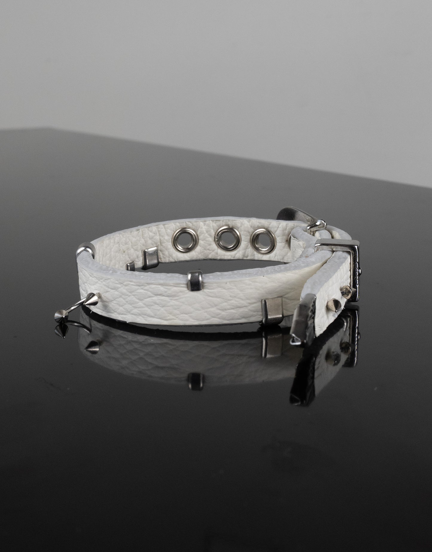 "WHITE" Belt Bracelet