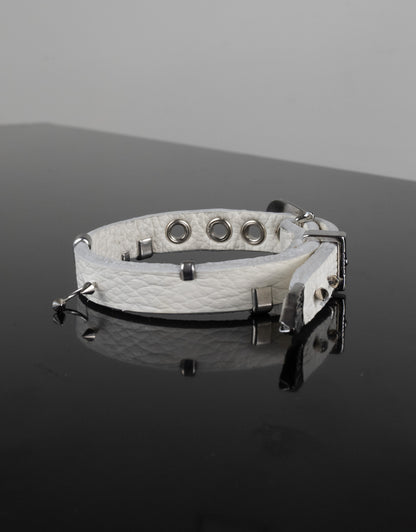 "WHITE" Belt Bracelet