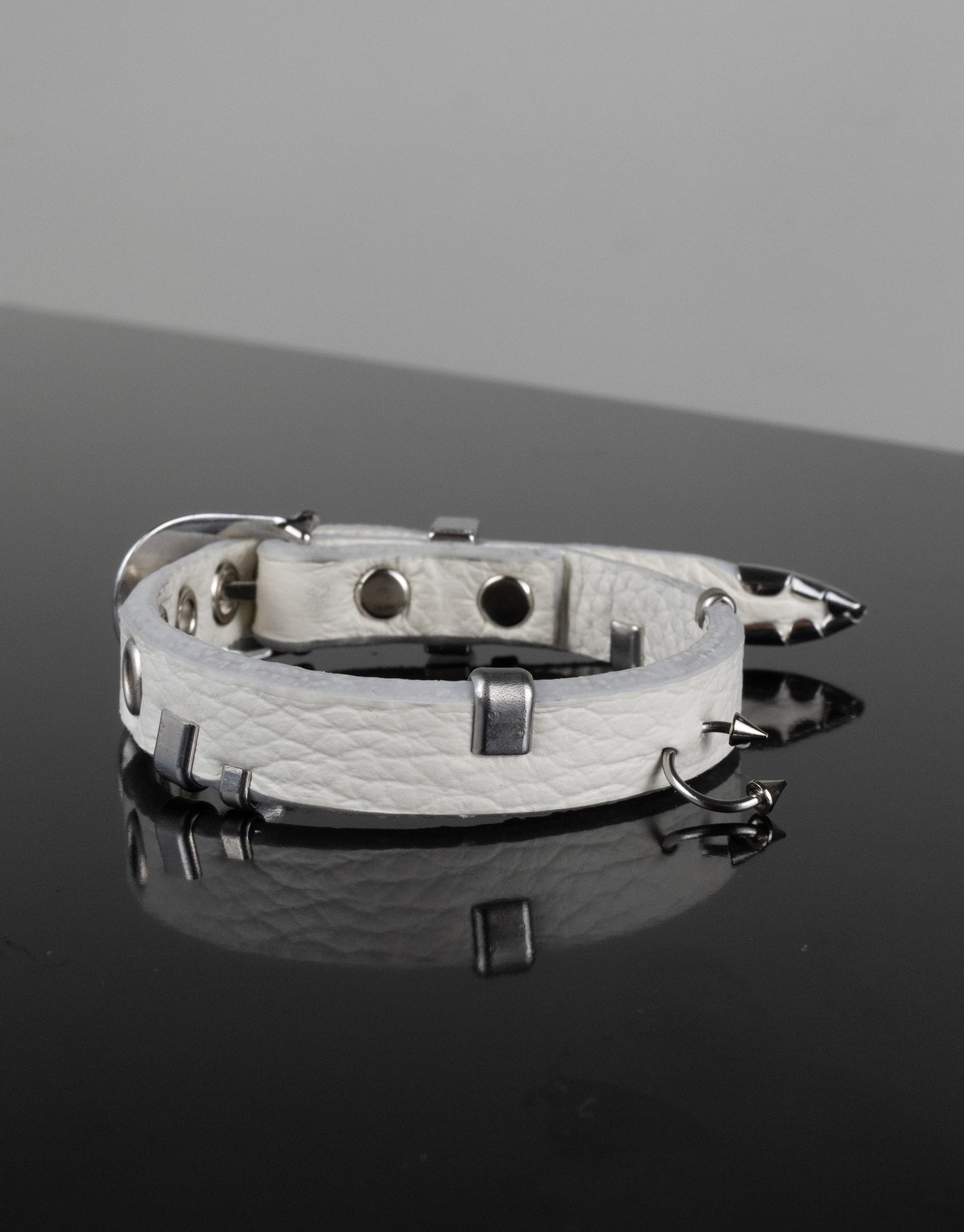 "WHITE" Belt Bracelet